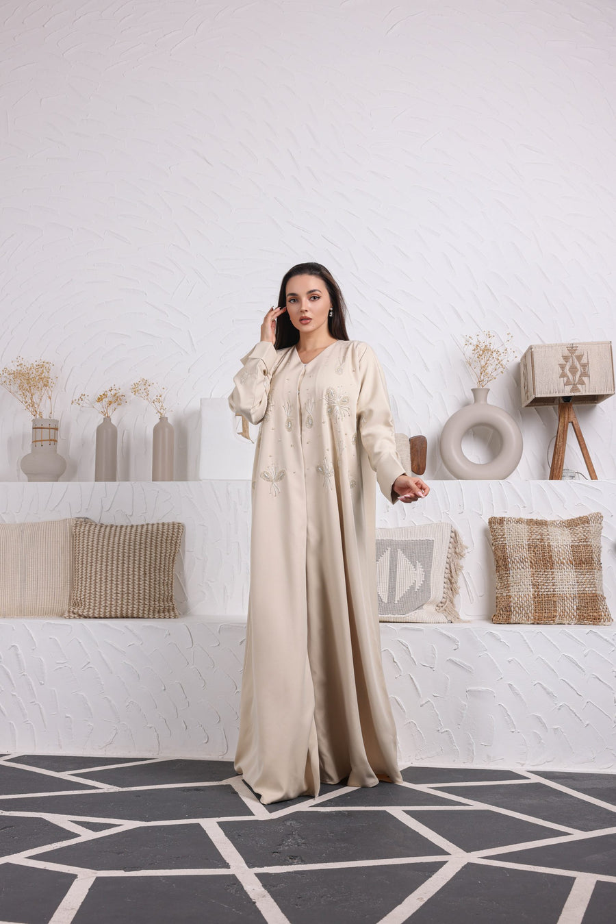 Champagne Abaya