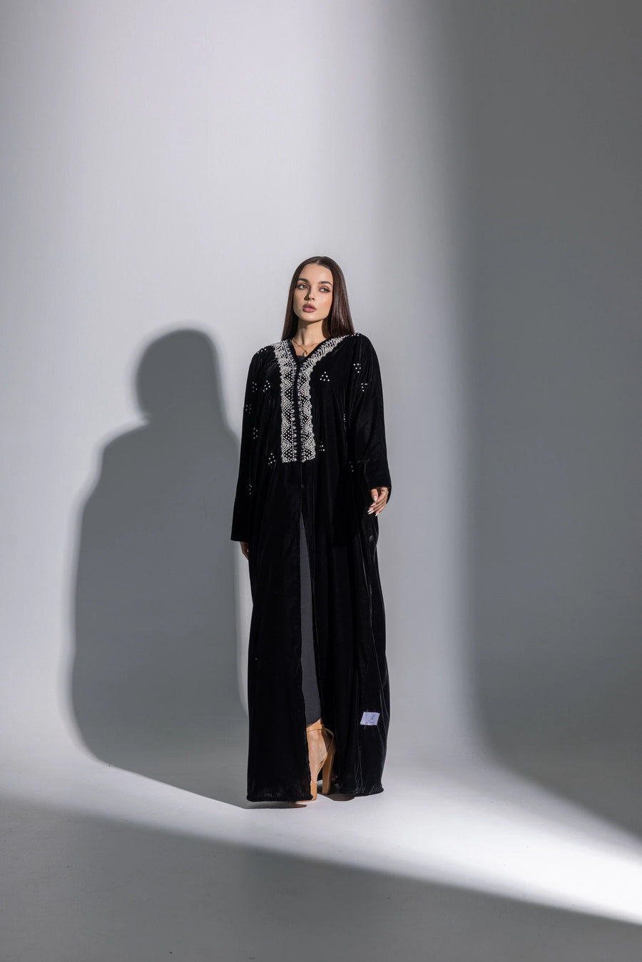 Snow Flake Abaya