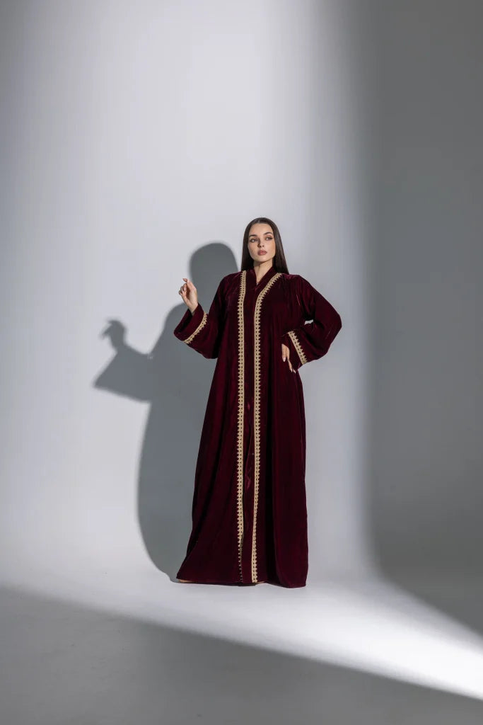 Red Jade Abaya