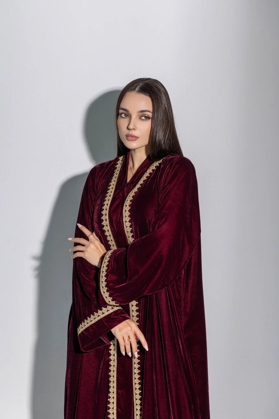 Red Jade Abaya