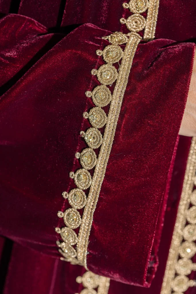 Red Jade Abaya